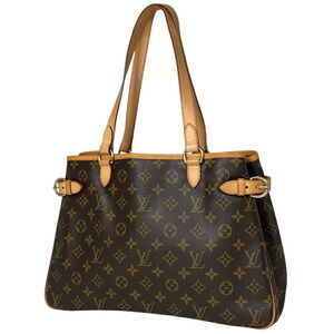 Louis Vuitton Batignolles Horizontal Shoulder Bag Tote Monogram Brown